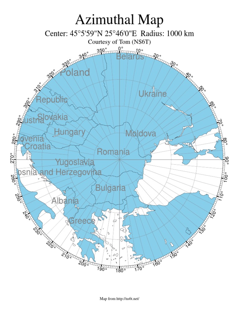 Azimuthal Map | PDF