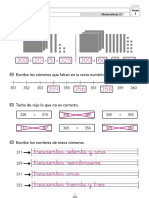 Matemáticas 2o: Ejercicios de números naturales