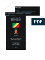 Republic of The Congo: Jump To Navigation Jump To Search