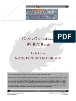 Codex Greenskins: WFRP2 Rules: by Jackdays