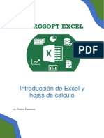 Introducción Microsoft Excel