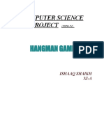 Computer Project - Hangman Game