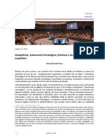 Analisis 25 2021 Geopolítica Autonomía Estratégica Defensa y Las FAS Españolas