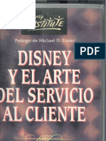 LIBRO El Arte Del Servicio Al Cliente Disney