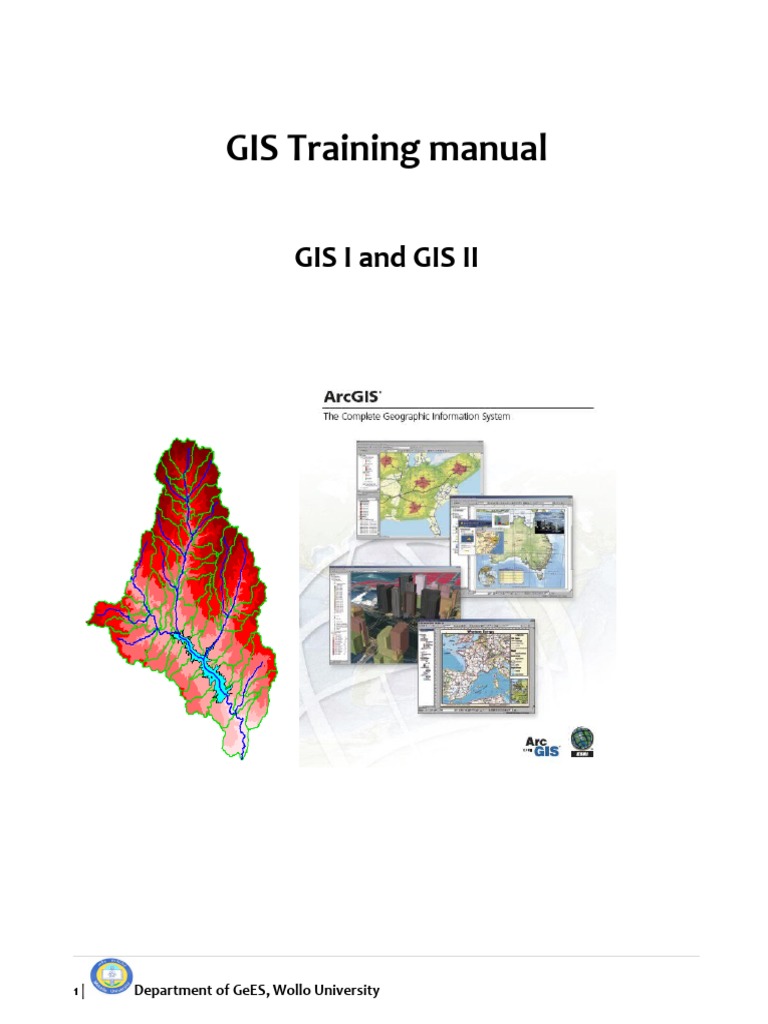 ArcGIS Training Manual Overview | PDF | Arc Gis | Geographic ...
