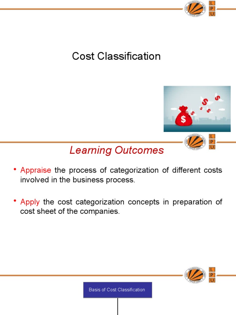 Cost Classification | PDF | General Motors | Expense