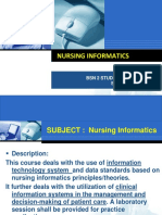 Nursing Informatics: BSN 2 STUDENTS, SY 2019-2020 Second Semester