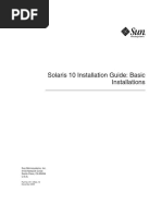 Solaris 10 Installation Guide: Basic Installations