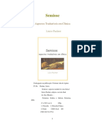 Semiose - Aspectos Traduzíveis em Clínica (Lúcio Packter)