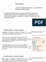 Elasticidad y Plasticidad