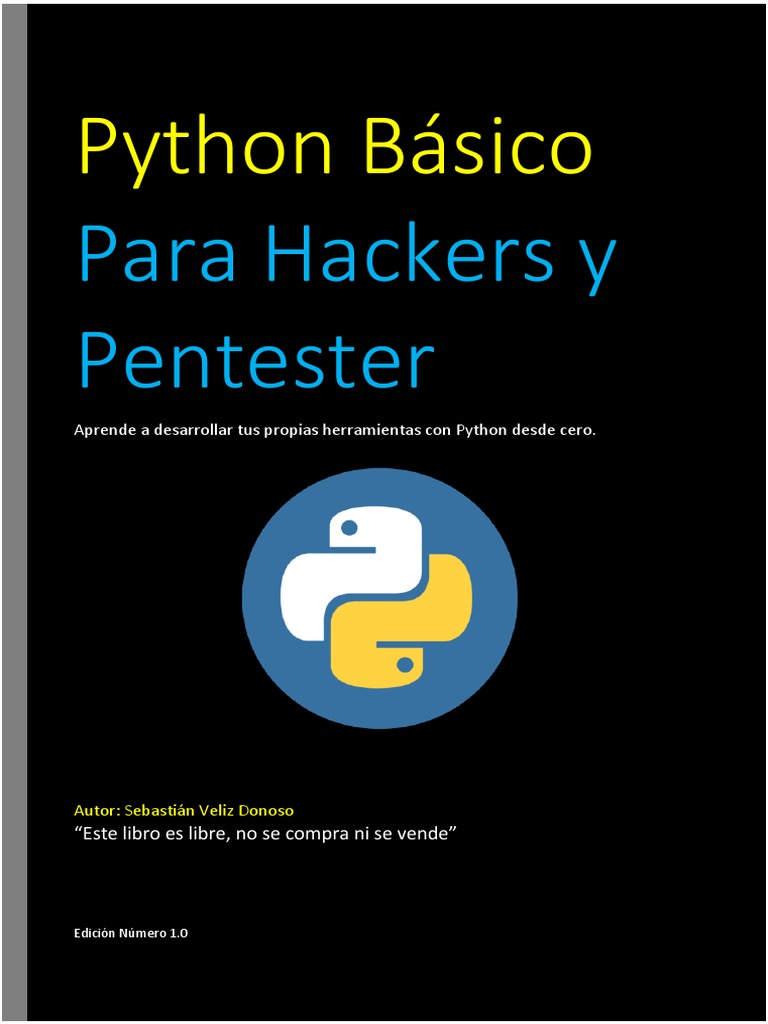 Python Basico para Hackers y Pentester | PDF