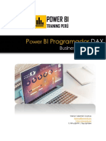 Syllabus Power BI Programador DAX