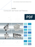 WEG Correcion Del Factor de Potencia Catalogo Espanol