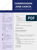 Currículum Yandrickson Jose Garcia