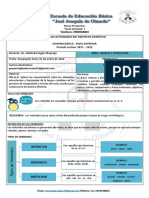 Fichas de 9NO-Proyecto7 Semana1-2-3-4-5