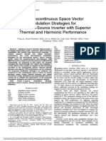 New Discontinuous Space Vector Modulation Strategies For Impedance-Source Inverter With Superior Thermal and Harmonic Performance