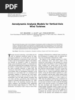Download Aerodynamic Analysis Models for Vertical-Axis Brahimi Allet Montreal Canada by PN CJ SN55791143 doc pdf