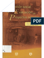 Gestion Social y Evaluacion de Proyectos Sociales