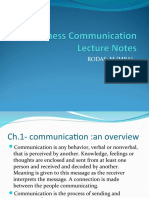 MBA Communication Fundamentals