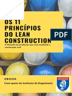 OS 11 PRINCÍPIOS DO LEAN CONSTRUCTION