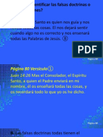 III - Cómo Identificar Las Falsas Doctrinas o Falsas Religiones