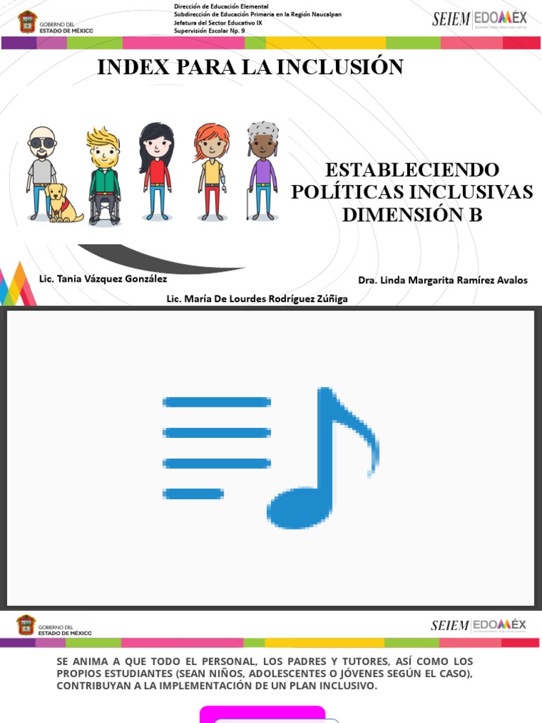 Políticas Inclusivas en Educación Escolar | PDF | Inclusión (Educación ...