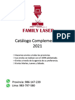 Catalogo Complementos Family Laser 2021