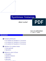 Chap11 Systemes Lineaires WEB