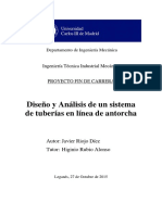 Diseño y Análisis de Un Sistema de Tubería - PFC - Javier - Riojo - Diez