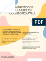 Diagnosticos pulpares en odontopediatria