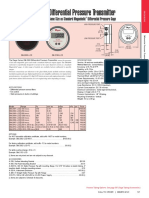 Differential Pressure Transmitter: Same Size As Standard Magnehelic Differential Pressure Gage