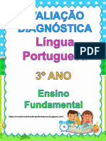 Avaliação DG 3º ANO LP