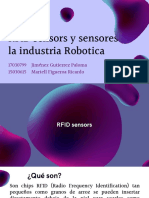 RFID sensors y sensores en la industria Robotica - Paloma y Martell