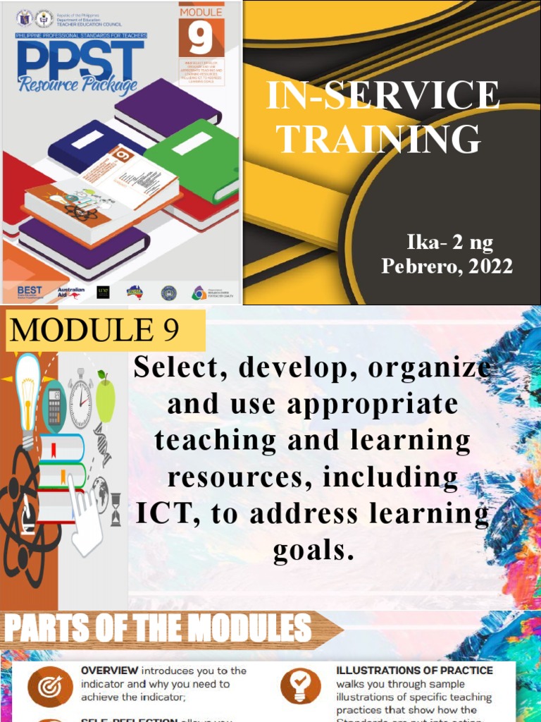 Selecting, Developing, and Utilizing Appropriate Teaching and Learning