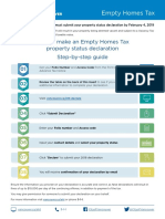 How To Make An Empty Homes Tax Property Status Declaration Step-By-Step Guide