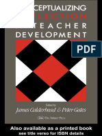 Conceptualising Reflection in Teacher Development by Calderhead y Gates