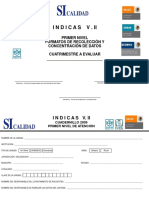 Cuadernillo de Encuestas Consulta Externa