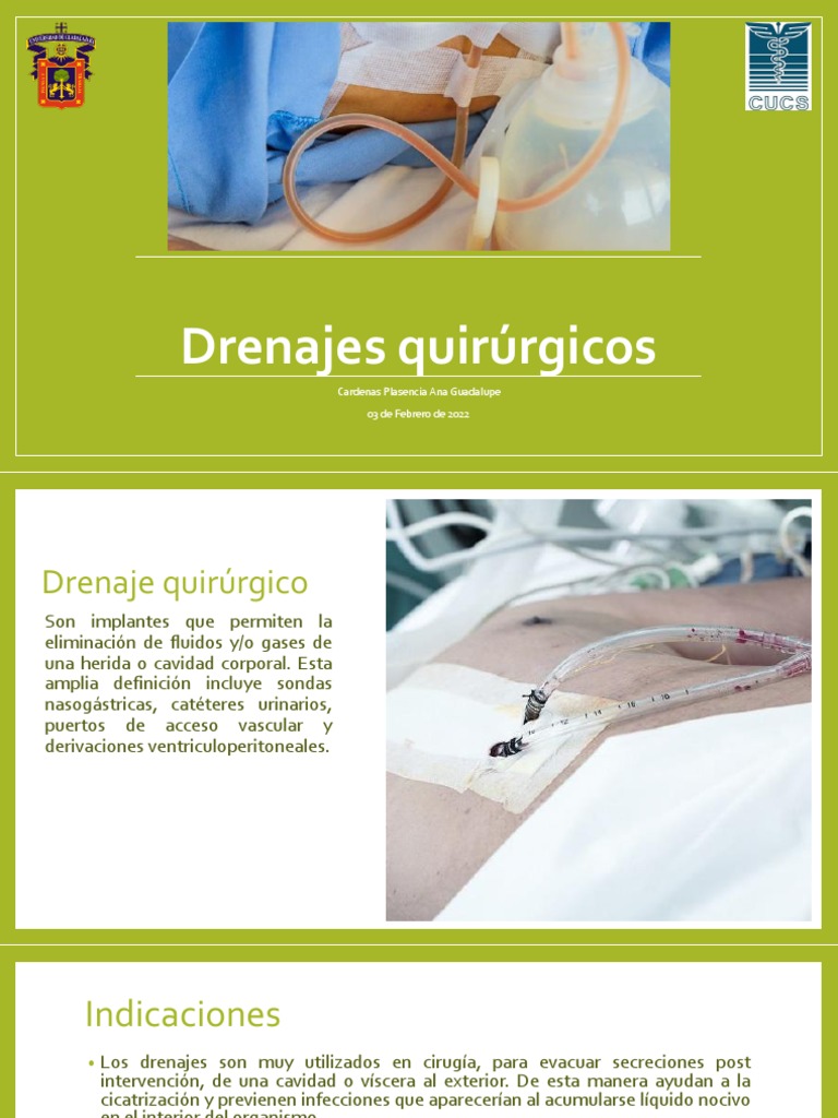 Drenajes Quirurgicos Pdf
