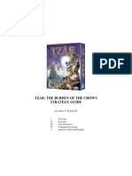 Tzar: The Burden of The Crown Strategy Guide: by Ashton V. Fletcher III