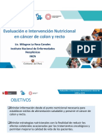 Tema 5 Evaluación e Intervención Nutricional en Pacientes Con Cáncer de Colon y Recto