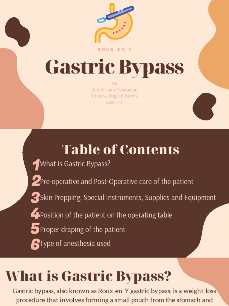Gastric Bypass | Download Free PDF | Surgery | Bariatric Surgery