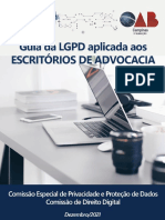 Guia - LGPD Aplicada Aos Escritórios de Advocacia 2021