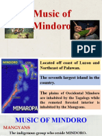 Music of Mindoro and Palawan