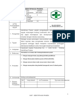 7.1.1. Sop Identifikasi Pasien Fix