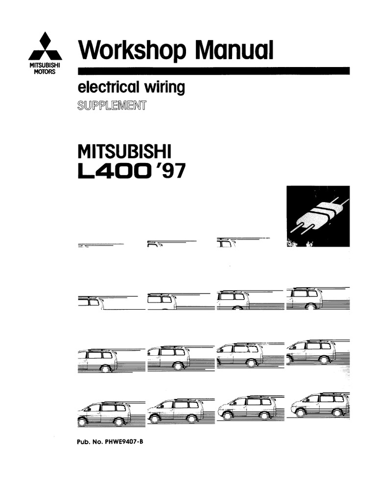 Phwe9407-B L400 97 Electrical Wiring | PDF
