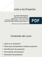 Introduccion A Los Proyectos 2019