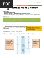 Introduction to Management Science | PDF | Mathematical Model ...
