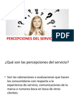 Percepción Del Servicio