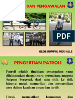 Patroli Dan Pengawalan