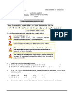 Inecuaciones Cuadraticas